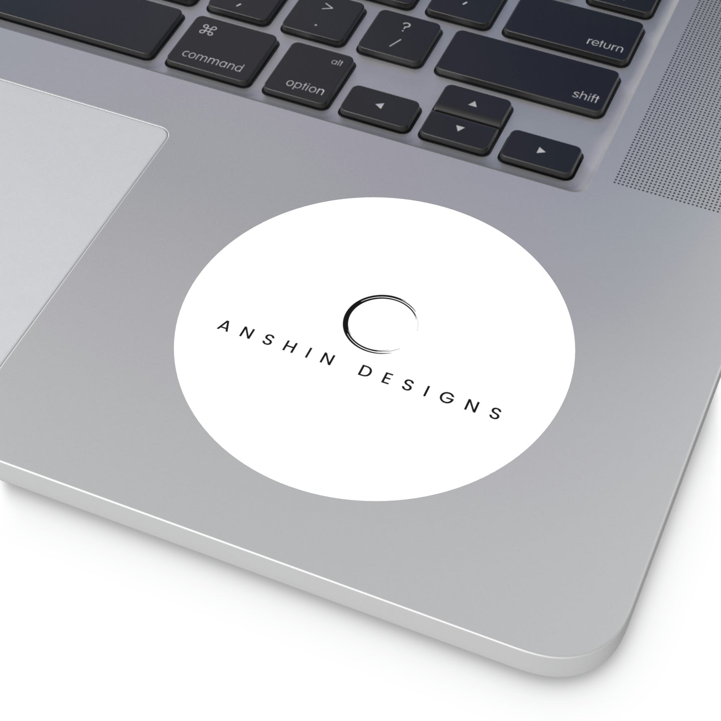 Anshin Design logo, Round Vinyl Stickers