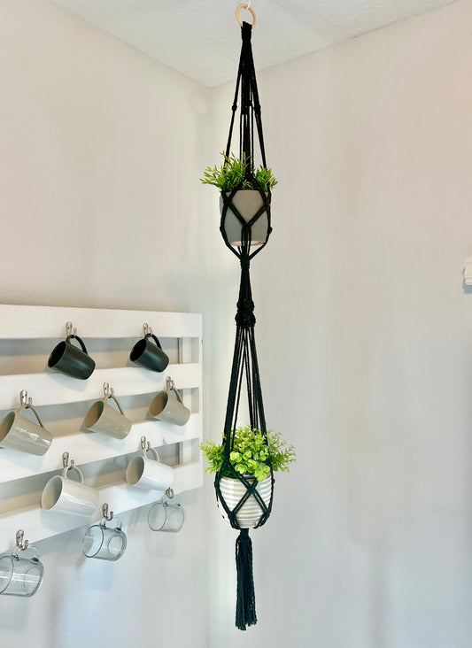 Plant Hanger, Lift Me Up (Large double)